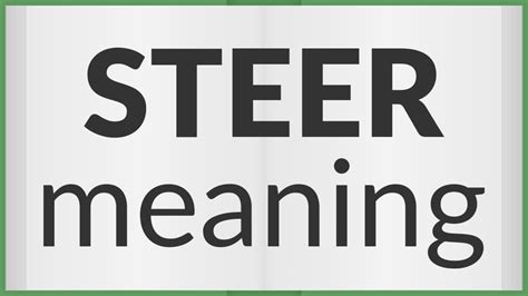 steer in tagalog|Translate meaning steer in Tagalog with examples .